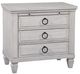 American Woodcrafters 1020 Salter Path White Nightstand-0