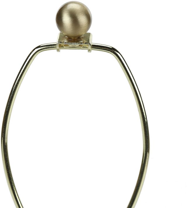 Monarch Specialties Inc. 21"H Cream Resin Table Lamp-1