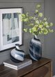 A & B Home Blue/White Vase-3