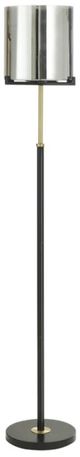 StyleCraft Chrome/Urban Smoke Floor Lamp-0