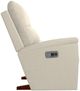 La-Z-Boy® Norton Oyster Leather Power Rocking Recliner with Headrest-3