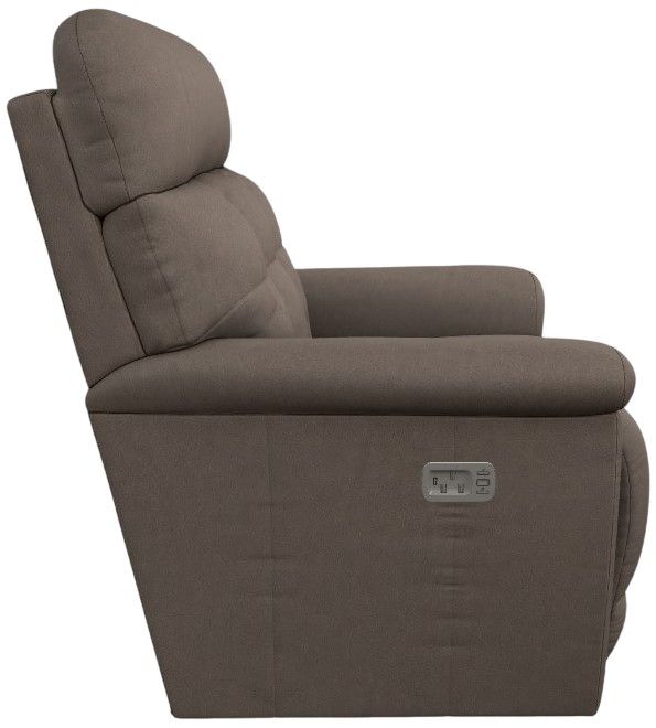 La-Z-Boy® Fulton Otter Power Rocking Recliner with Headrest-2
