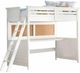 ACME Furniture Lacey White Twin Loft Bed with Desk-0