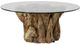 Uttermost® Driftwood Glass Top Large Coffee Table with Natural Base-0