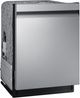 Samsung 4 Piece Kitchen Package with a 27.4 Cu. Ft. Total Capacity Freestanding Side by Side Refrigerator-3