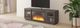 DeFehr Logan Prairie Storm Fireplace Console-2