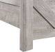Elements International Ellen Ash White King Panel Bed-4