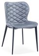 VIG Furniture Modrest Felicia 2-Piece Black/Gray Dining Chair Set-0