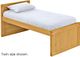 Crate Designs™ Furniture Classic Twin Captain's Youth Bed-0