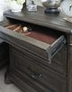Magnussen Home® Bellamy Peppercorn Drawer Nightstand-2