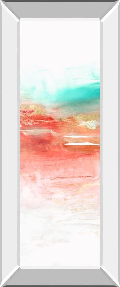 Classy Art Earth Neon Il by PI Studio Mirror Framed Wall Art-1