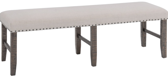 Jofran Inc. Willow Creek Chocolate Brown Dining Bench-1