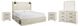 Signature Design by Ashley® Cambeck 4-Piece Whitewash King Panel Bed Set-0