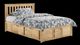 Night & Day Furniture™ Spices Bedroom Natural Full Drawer Pedestal Bed-0