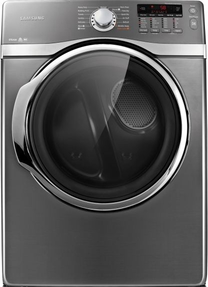 Samsung 7.4 Cu. Ft. Stainless Platinum Electric Dryer-0
