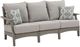 Signature Design by Ashley® Visola 3-Piece Gray Outdoor Conversation Set-1