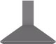 Vent-A-Hood® 42" Gunsmoke Euro Style Wall Mounted Range Hood-0