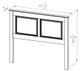Vokes Furniture Thomas Double Panel Bed-3