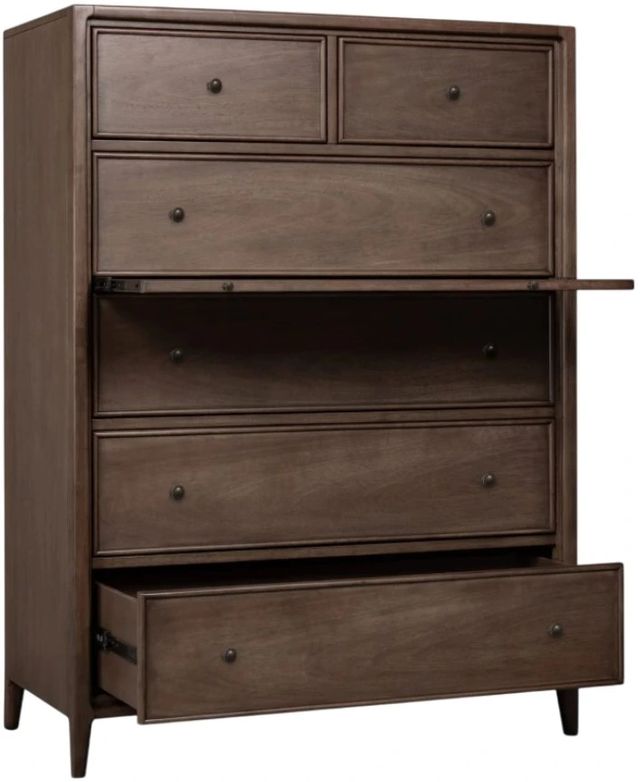 Modus Furniture Carlisle Pecan Pie 6-Drawer Chest-3
