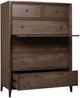 Modus Furniture Carlisle Pecan Pie 6-Drawer Chest-3