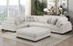 Homelegance® Tinley 5-Piece Beige L-Shape Modular Sectional with Ottoman-1
