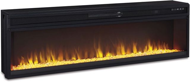 Signature Design by Ashley® Todoe Gray 65" TV Stand with Electric Fireplace-1