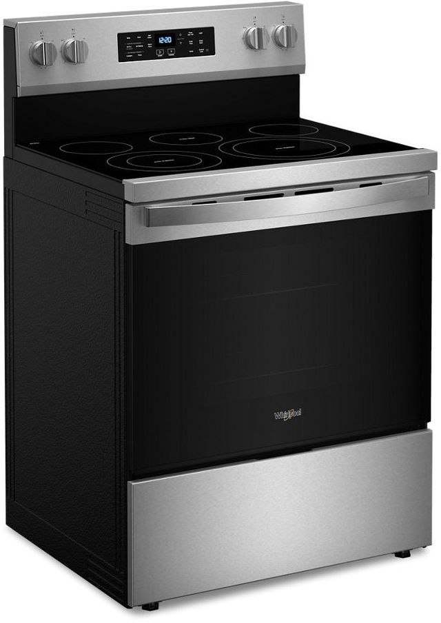Whirlpool® 30" Fingerprint Resistant Stainless Steel Freestanding Electric Range-2
