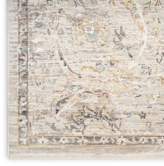 Nourison Home™ Antique Fusion Light Gray 5'x8' Area Rug-3