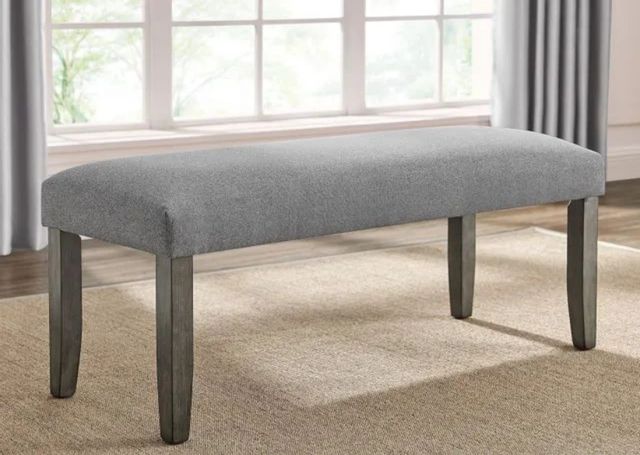Steve Silver Co. Emily Mossy Gray Bench-1