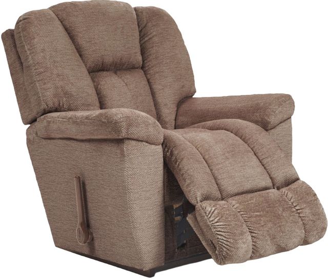 La-Z-Boy® Maverick Brownstone Manual Rocking Recliner-1