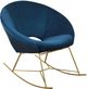 TOV Furniture by TOV Slashed Navy Nolan Velvet Rocking Chair-2