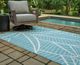 Signature Design by Ashley® Hulsia Aqua 5'x7' Area Rug-3