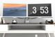 Kanto Gas Shock Dual Arm Silver Desktop Monitor Mount for 17"-32" Displays-2