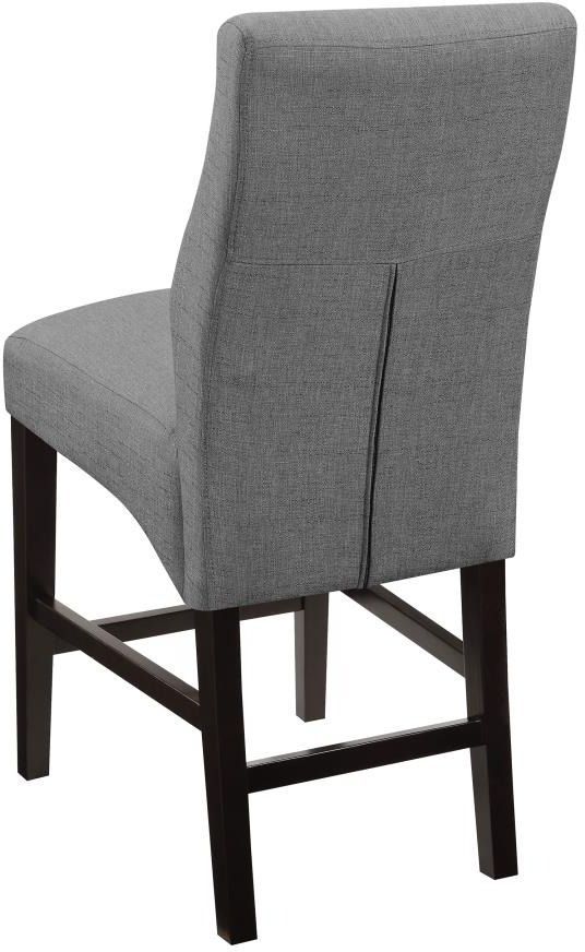 Coaster® Mulberry 2-Piece Grey/Cappuccino Upholstered Counter Stools-2