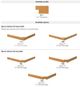Bermex® Customizable Denali Toffee Rectangular Dining Table-4