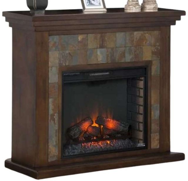 Sunny Designs™ Santa Fe Brown Fireplace Media Console-0