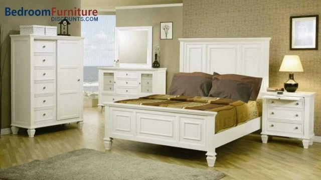 Coaster® Sandy Beach White Door Dresser-2