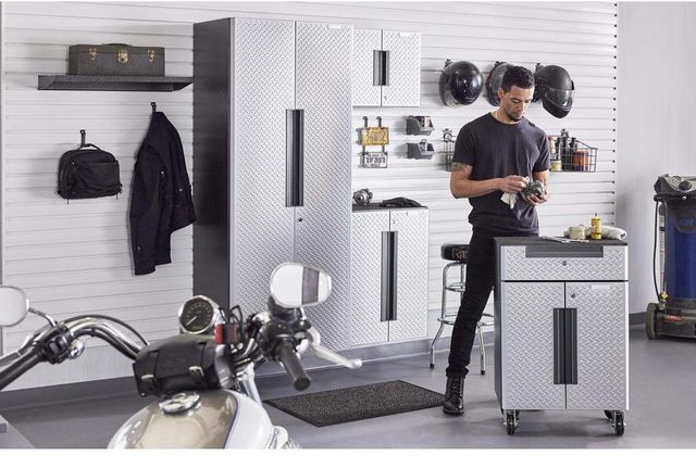 Gladiator® Black Flex Cabinet System Caster Kit-1