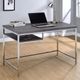 Coaster® Dobrev Weathered Grey/Clear Computer Desk-3