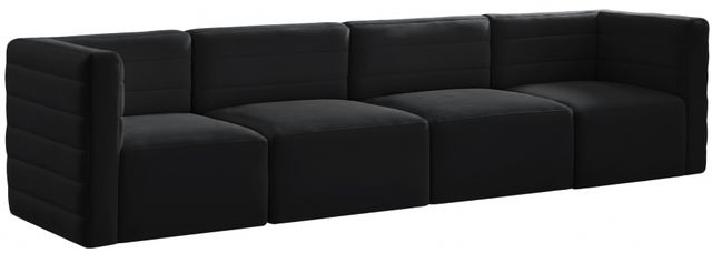 Meridian Furniture Quincy Black Modular Sofa-0