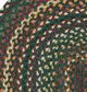 Capel Rugs Bear Creek Hunter Green 36" x 6 Oval Rug-1