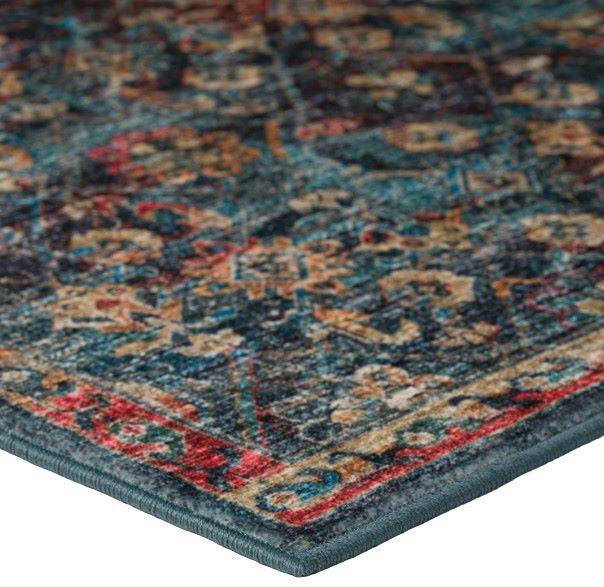 Dalyn™ Rug Company Jericho JC8 Navy 5'x8' Area Rug-1