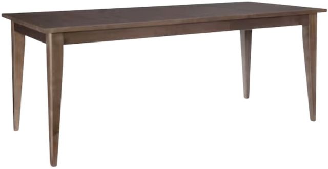 Bassett® Furniture Customizable BenchMade Louisa 60" Maple Rectangle Dining Table with 2 Leaves-0