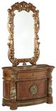 Michael Amini® Villa Valencia Classic Chestnut Bachelor's Chest with Mirror-0