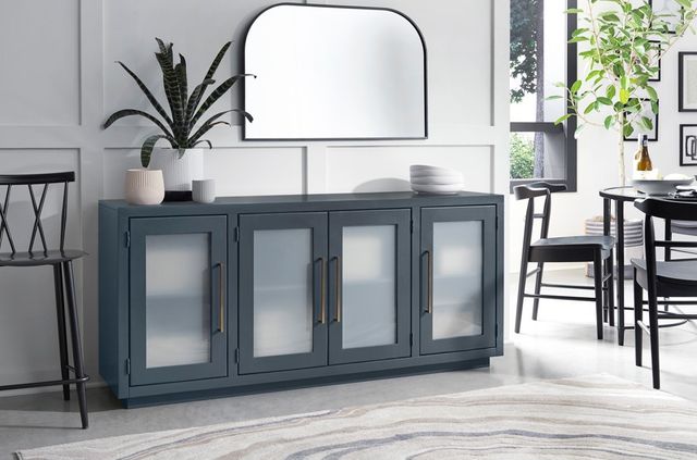 aspenhome® Perry Malta Blue 66" Console-2