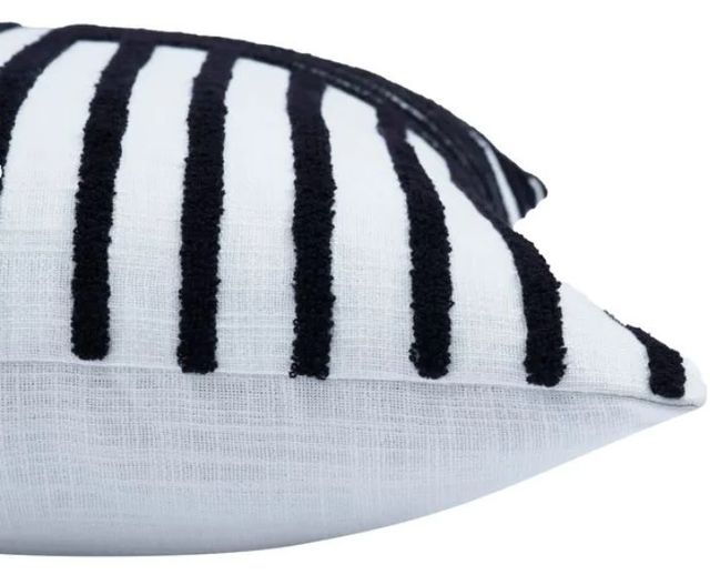 Renwil® Stilo Black/White 20''x20'' Decorative Pillow-2