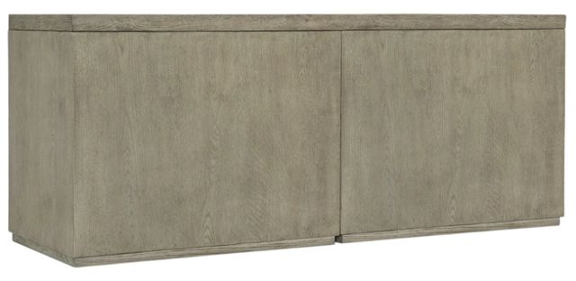 Hooker® Furniture Linville Falls Mink 72" Credenza with Lateral File and Open Desk Cabinet-3