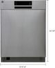 Kenmore® 24" Fingerprint Resistant Stainless Steel Top Control Built-In Dishwasher with UltraWash® System & SmartWash®-2