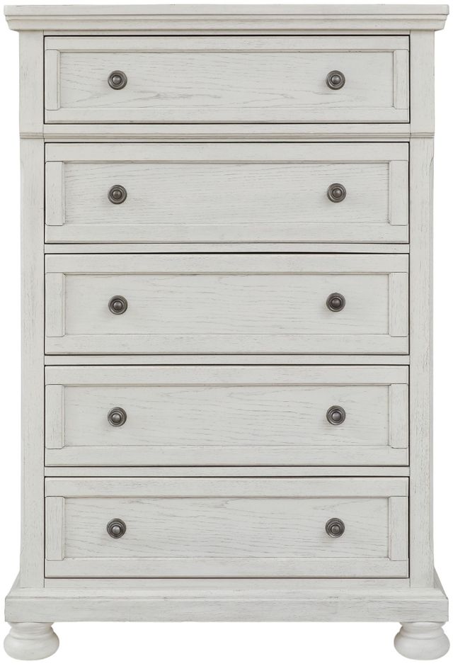 Signature Design by Ashley® Robbinsdale Antique White Chest-2