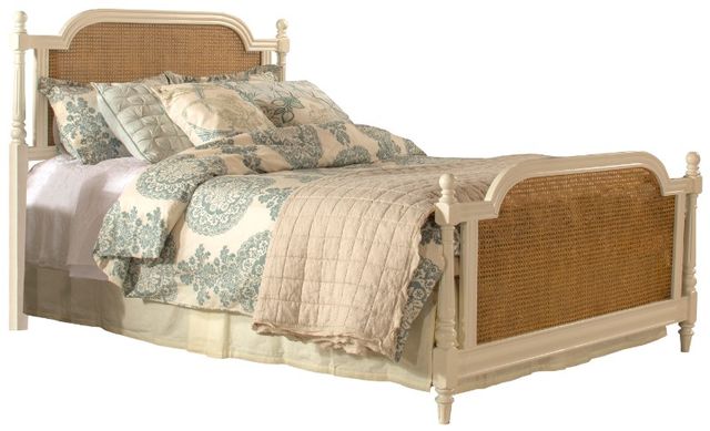 HH2 Home Melanie White King Panel Bed without Frame-0